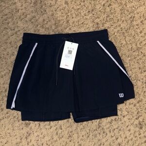 Wilson Navy Blue Athletic Skurt